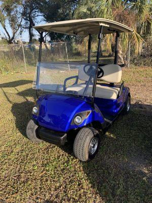 Yamaha rebuilt golf cart