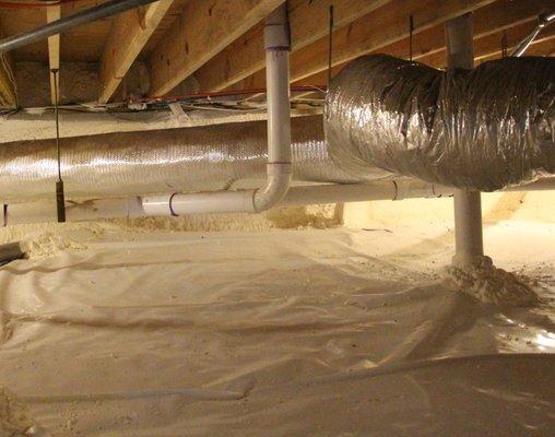 Synergy Home Performance Enclosed Crawlspace