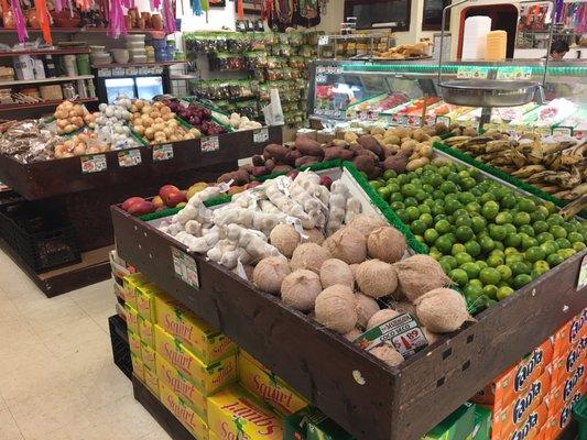 The extensive produce section and butcher / meat counter are incredible