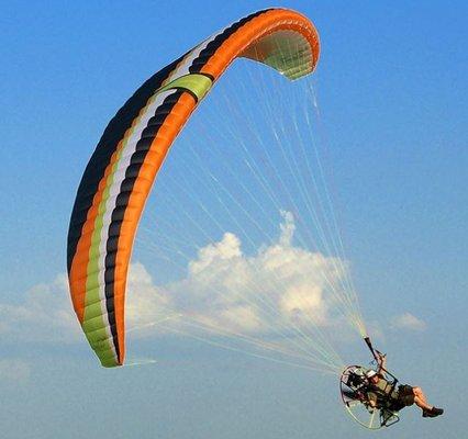 Mac Para powered paraglider wings. Very safe and easy to fly