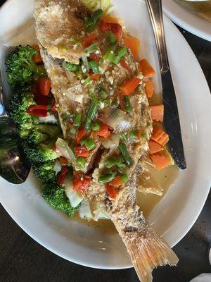 Red Snapper with vegetables