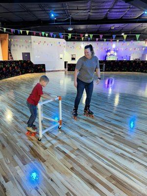 Building confidence in skating