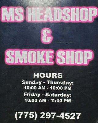 MS headshop !