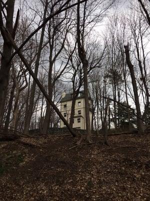 Really cool looking house!  On Croton Trail in Sleepy Hollow