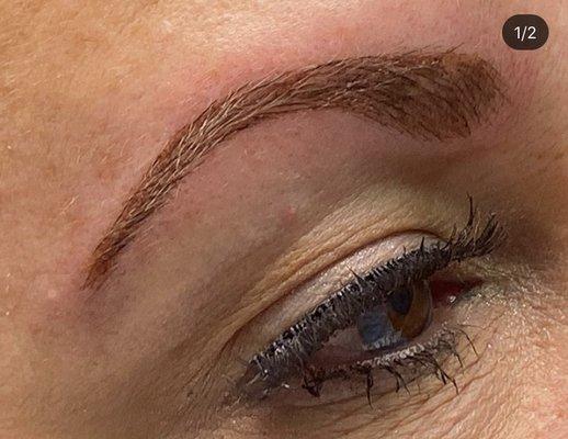 Microblading and shading