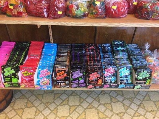 Check out all these pop rocks!!