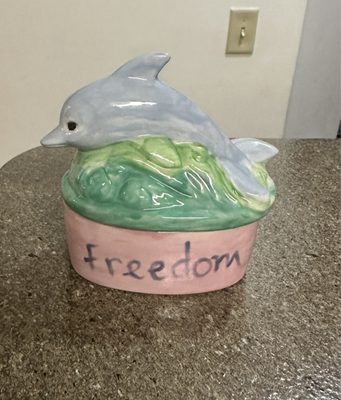 Dolphin jewelry box