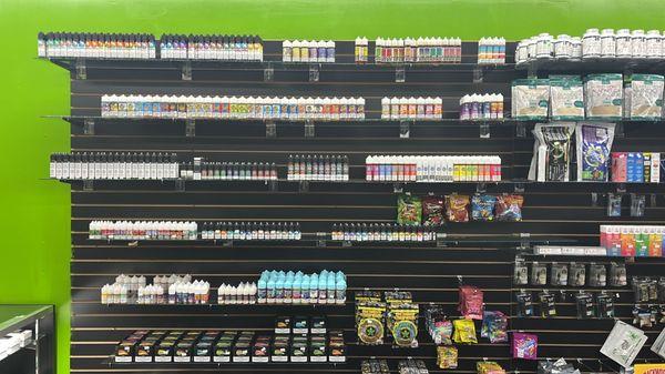 Wide selection of E-Liquids, Shisha, and Nic Salt