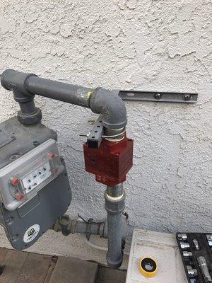 Earthquake valve