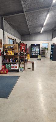 We also have an automotive department as well as limited hardware and electrical supplies