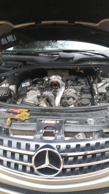 Mercedes turbo replacement