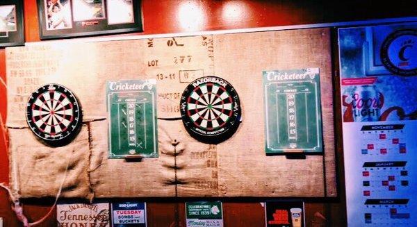 Fantastic dart set up