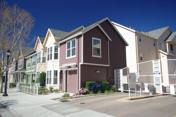 Exterior: Townhomes