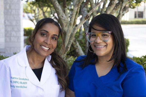 Dr. Sookdeo and Zuly