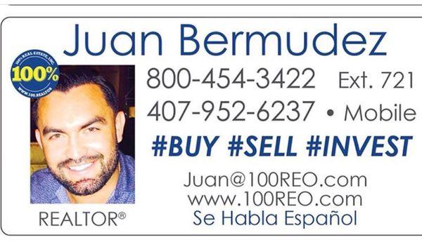 Juan Bermudez - 100% Real Estate