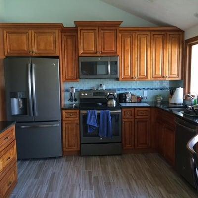 Complete kitchen remodel.