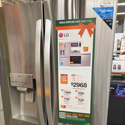 Appliance sale