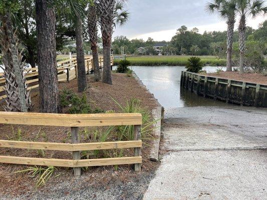 Dunes West boat launch