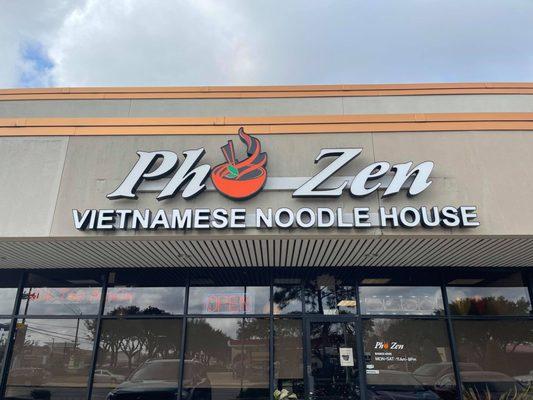 Pho Zen Front View