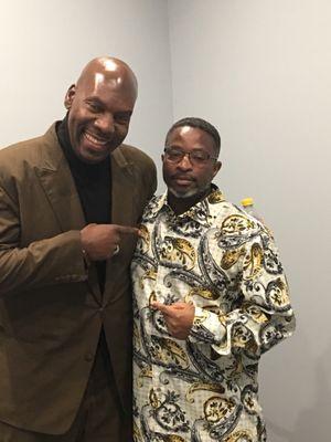 Ben Tankard and Bishop Martin