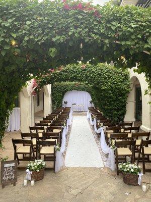 Patio Ceremony