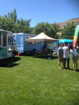 Food Trucking at the Timpinogas  Music Festival