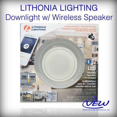 Lithonia DownLight /Wireless speaker