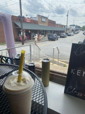 Cake batter protein shake