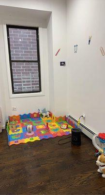 Baby play area