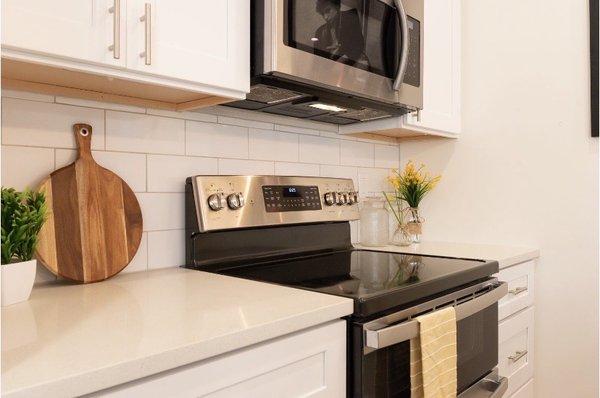 Kitchen tile backsplash