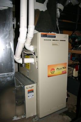 Bryant High Efficient Furnace Installed