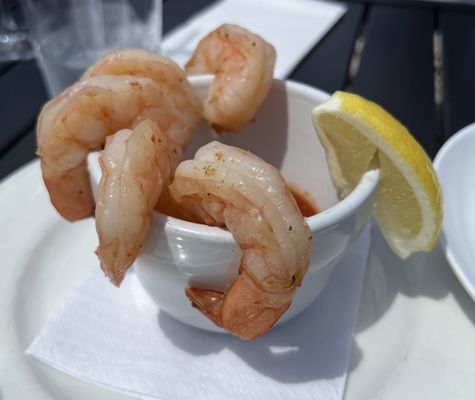 Chilled and fresh Shrimp Cocktail