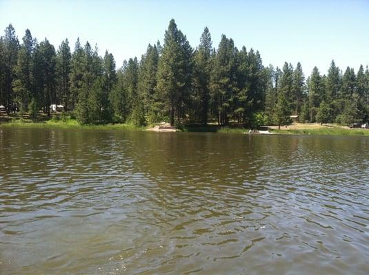 Overlooking Winchester Lake