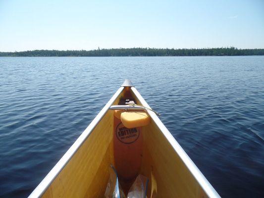 Day paddle from our 2nd campsite