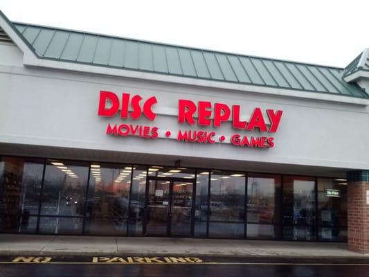 Disc Replay on Rockville Road in strip center few doors down from Kroger.