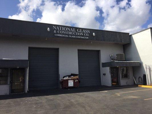 Home of National Glass , Doral Fl,