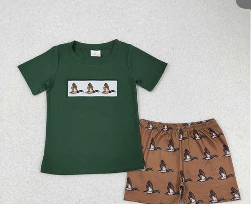 2PC Boys Comfy Short Tee Set