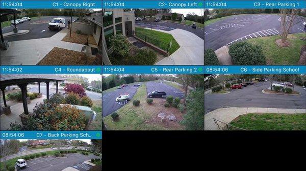 One of our Security Camera system installed.