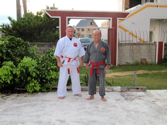 Okinawa with Instructor in 2009