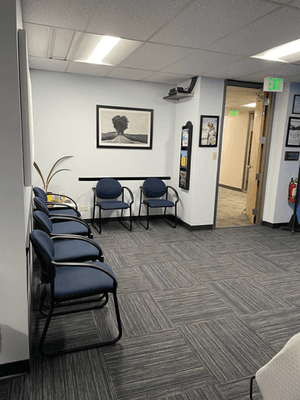 Integrative Health & Rehab reception area.