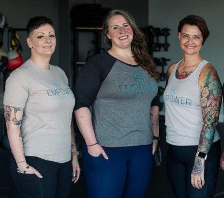 Our business is Woman Owned and Woman Ran by 3 incredible beings that have been in the fitness industry for years!