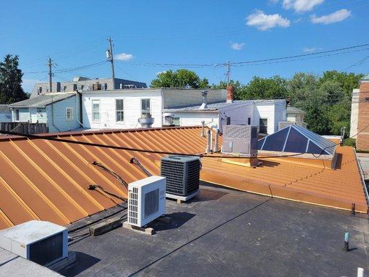 Metal roof replacement