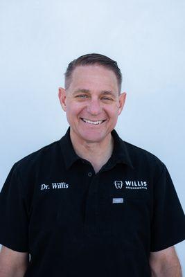 Dr. Willis, Board-certified Orthodontist.