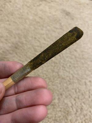 Moonrock pre-rolls, coated in keef, hybrid