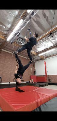 Trapeze Lyra - practice for Halloween 2022