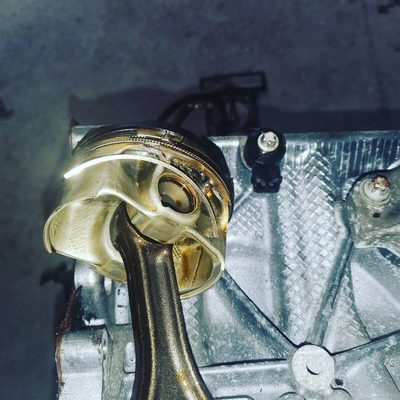 N63 BMW DAMAGED PISTON