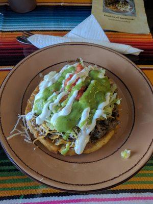 Sope asada