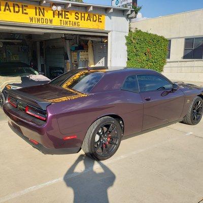 Made In The Shade.
 You won't find a better tint shop.