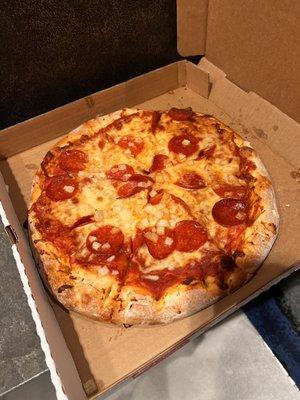 Pepperoni and onion