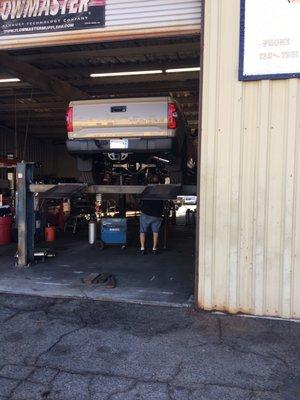 Rick did a great job on putting in a flowmaster on my 2017 tundra